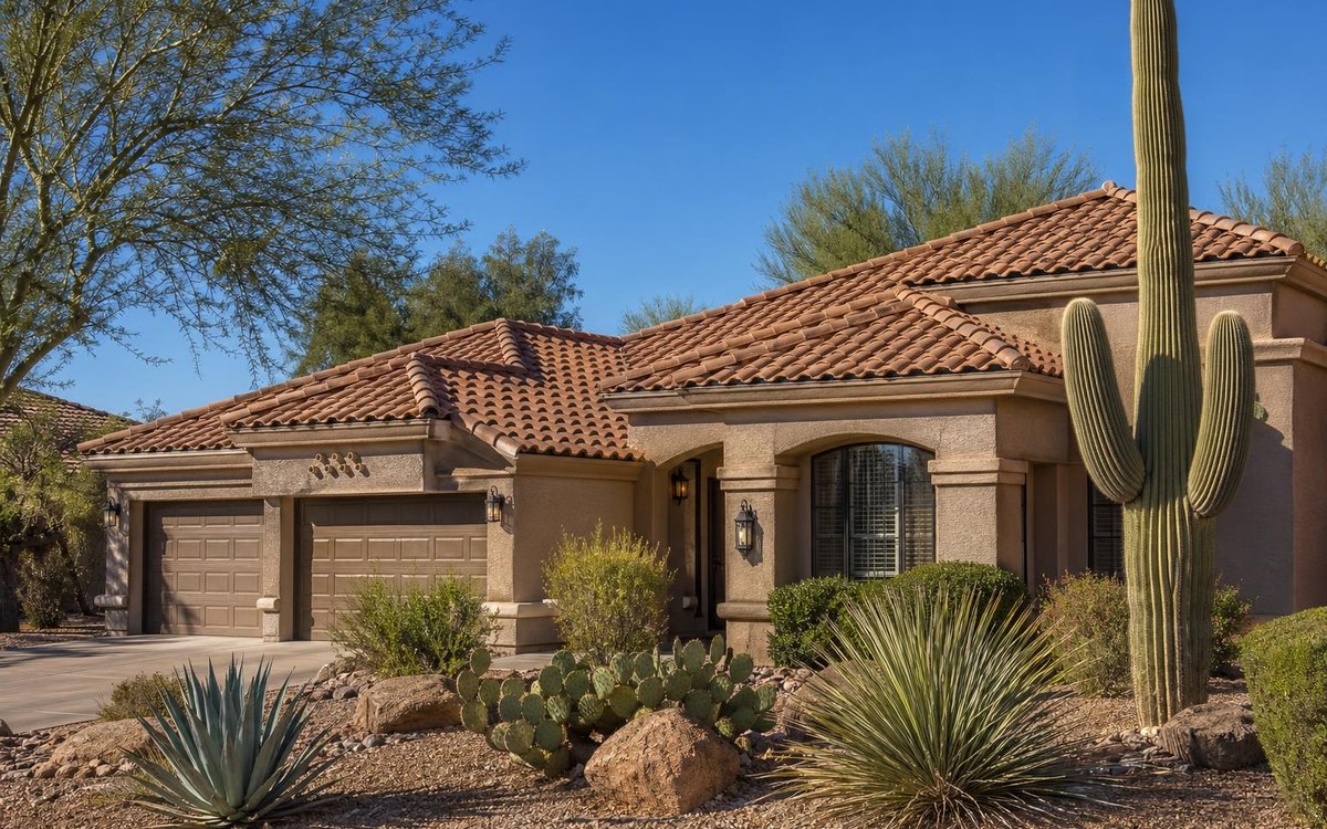 Tile roof example